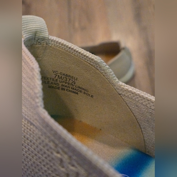 Vince Camuto Womens  Washable Knit Slip-On Shoes sz 7M - Picture 6 of 6